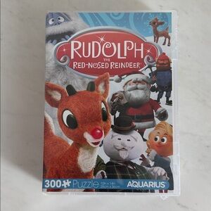 New! Rudolph The Red-Nosed Reindeer 300 Piece Puzzle